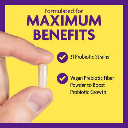 InnovixLabs Probiotic & Prebiotic Bundle Multi-Strain Probiotic (60 Time-Release Capsules) Prebiotic Fiber Powder (30-Day Supply). Boost Probiotic Growth for Gut and Immune Health.* - PrimeBioHealth - canada supplements