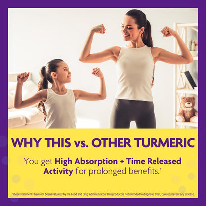 InnovixLabs Turmeric Curcumin with Black Pepper Extract - High Absorption Turmeric and Curcumin Supplements with BioPerine, C3 Reduct & Curcumin C3 Complex - 100 Time Release Tablets - PrimeBioHealth - canada supplements