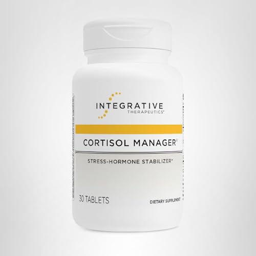 Integrative Therapeutics Cortisol Manager - Balance Cortisol & Support Relaxation for Restful Sleep* - Includes Ashwagandha & L-Theanine for Confidence with Less Stress - PrimeBioHealth - canada supplements