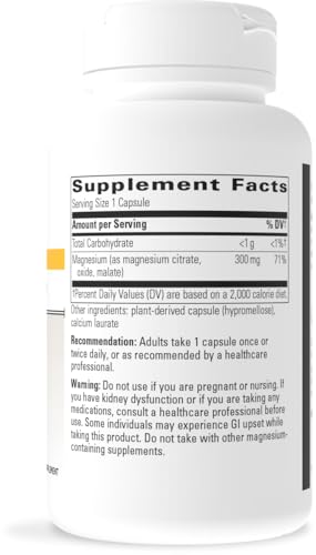 Integrative Therapeutics Tri-Magnesium - Supports Cellular Energy & Energy Metabolism - Magnesium Supplement for Heart & Nerve Health Support - PrimeBioHealth - canada supplements