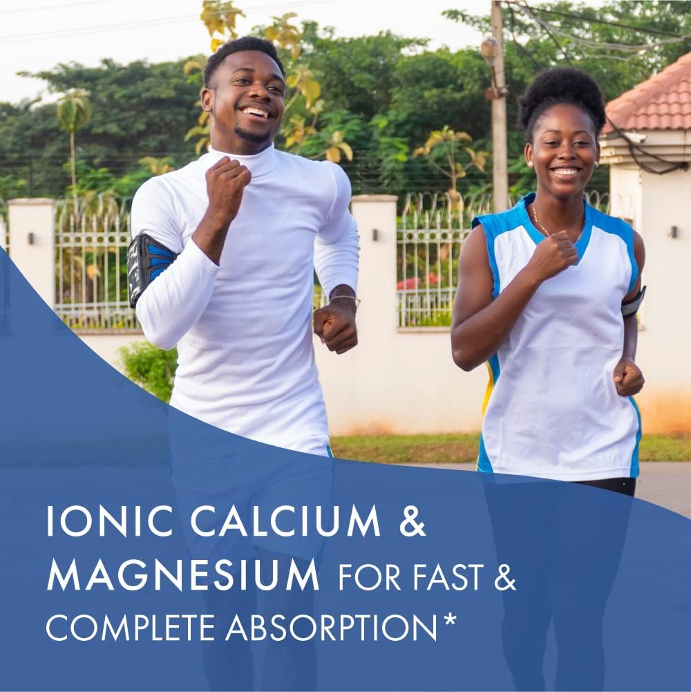 Ionic Fizz Calcium Plus by Pure Essence - Perfect Calcium/Magnesium Ratio with Vitamin A, B, C, D and Potassium Strong Bones - Orange Vanilla - 7.41 oz - PrimeBioHealth - canada supplements