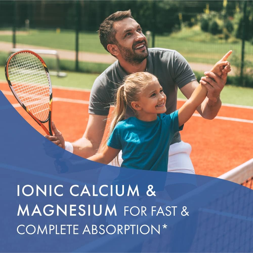Ionic Fizz Super D-K Calcium Plus by Pure Essence - with Extra Magnesium, Vitamin D3, Vitamin K2 for Strong Bones and Stress Support - Mixed Berry - 7.41oz - PrimeBioHealth - canada supplements