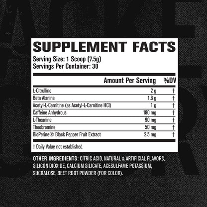 Jacked Factory NITROSURGE Shred Pre Workout Supplement - Energy Booster, Instant Strength Gains, Sharp Focus, Powerful Pumps - Nitric Oxide Booster & PreWorkout Powder - 30Sv, Fruit Punch - PrimeBioHealth - canada supplements