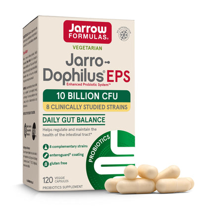 Jarrow Formulas Jarro Dophilus Probiotics 10 Billion CFU - Probiotic Supplement Capsules for Digestive Health & Gut Health for Women and Men - PrimeBioHealth - canada supplements