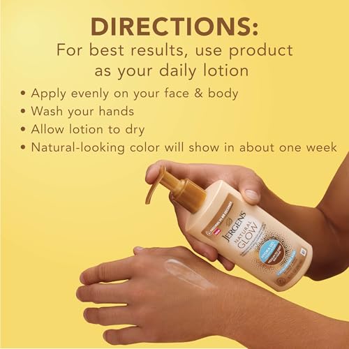 Jergens Natural Glow Hydra Gel Moisturizer, Hyaluronic Acid Tanning Lotion, Hydrating Tanning Gel, Fragrance-Free Self Tanner - PrimeBioHealth - canada supplements