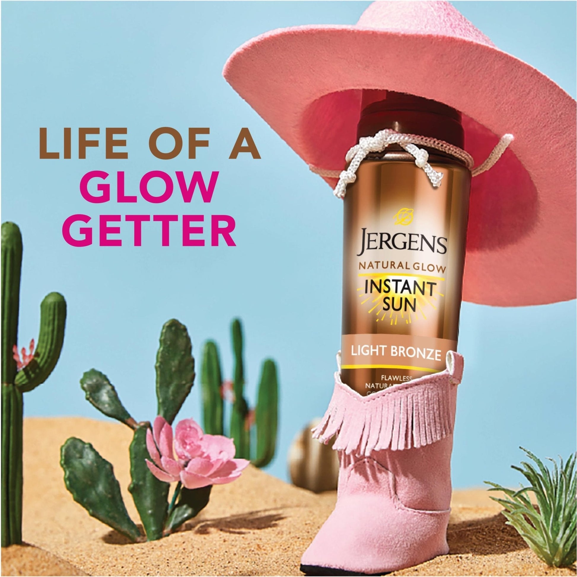 Jergens Natural Glow Instant Sun Body Mousse, Self Tanner for Light Bronze Tan, Sunless Tanning Body Bronzer - PrimeBioHealth - canada supplements
