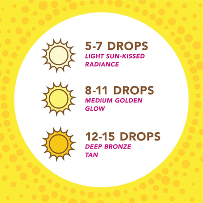 Jergens Natural Glow Instant Sun Drops, Sunless Tanning for Face and Body, Instant Sun Bronzing Drops, Oil Free, 1 Fl Oz - PrimeBioHealth - canada supplements