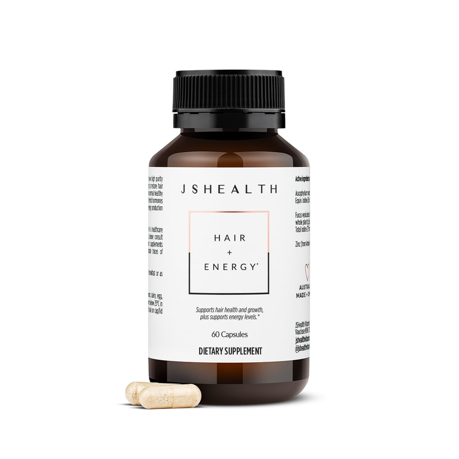 JSHealth Magnesium Supplement for Sleep. 400mg Triple-Form Glycinate, Citrate, Amino Acid Chelate - PrimeBioHealth - canada supplements