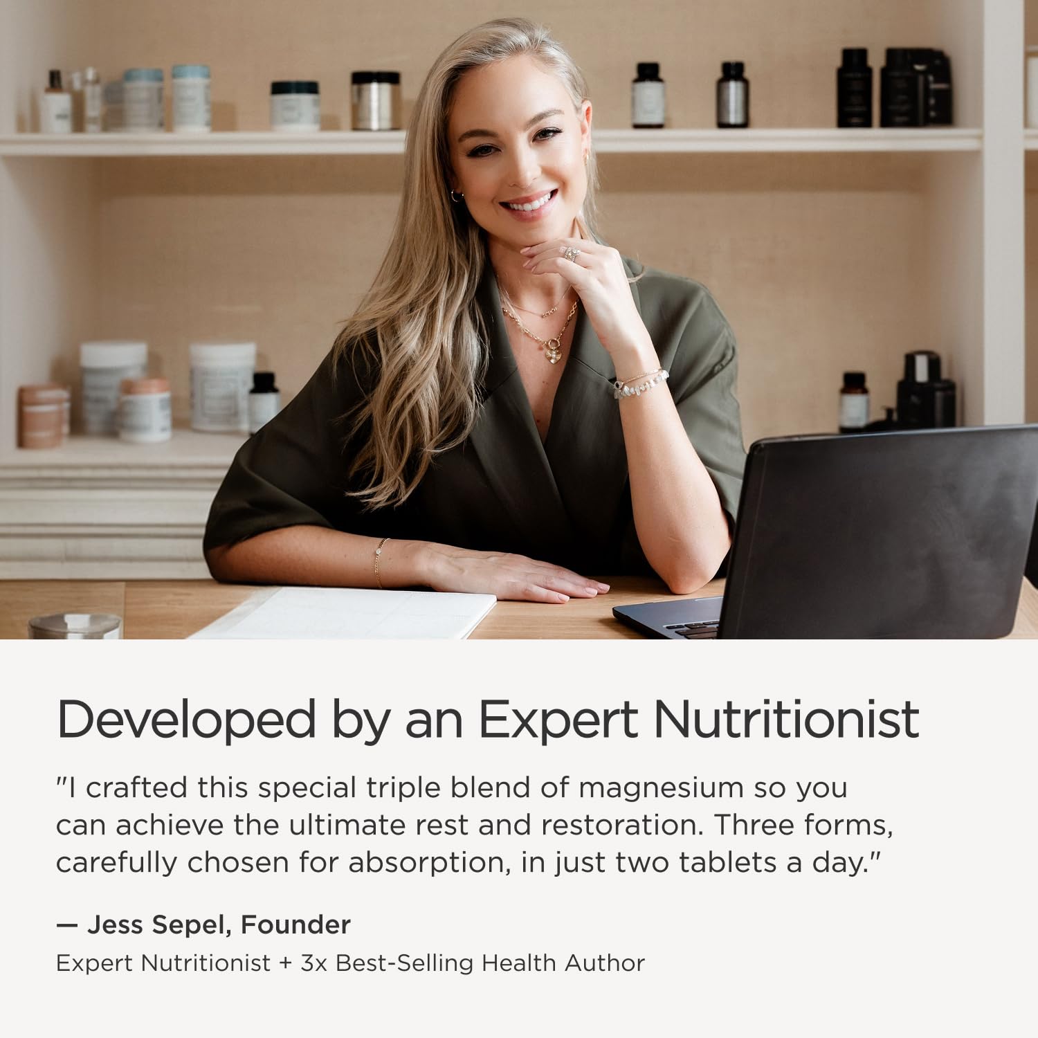 JSHealth Magnesium Supplement for Sleep. 400mg Triple-Form Glycinate, Citrate, Amino Acid Chelate - PrimeBioHealth - canada supplements