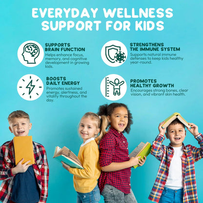 Juneno Methylated Multivitamin Gummies for Kids - MTHFR Support Supplement with B Complex 5-MTHF Folate (L-Methylfolate) - PrimeBioHealth - canada supplements