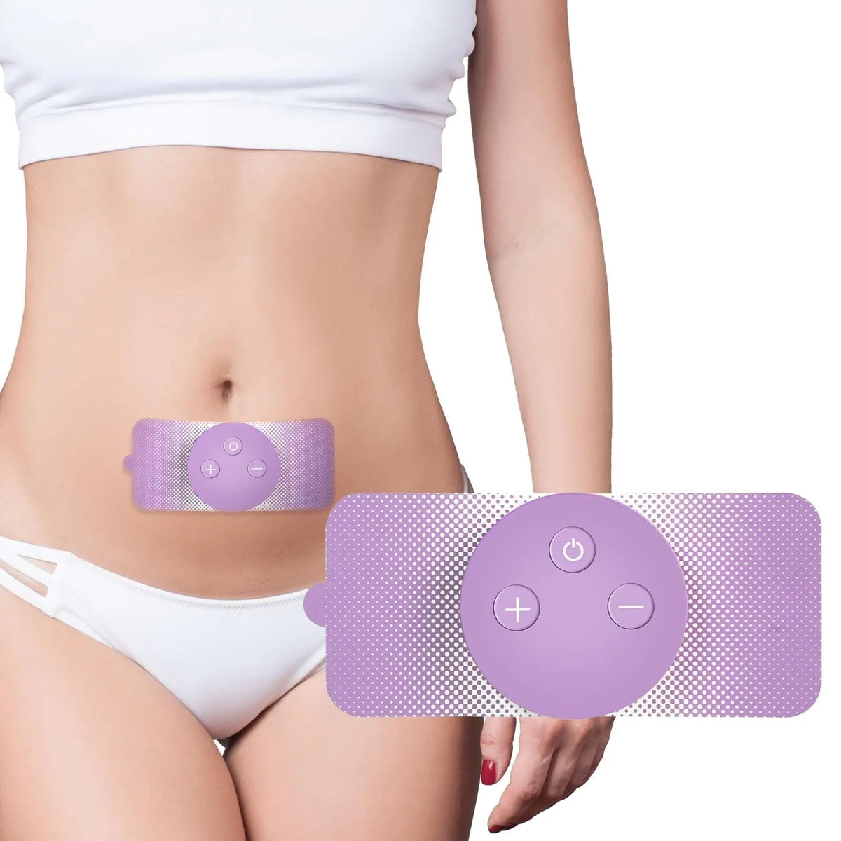 JUSTWILL Wireless Portable Period Cramps Pain Relief Simulator with 3 Modes 30 Intensity Rechargeable TENS Unit for Menstrual Cramp Relief Home Medical Device,Gift for Women Wife Girlfriend Girl - PrimeBioHealth - canada supplements