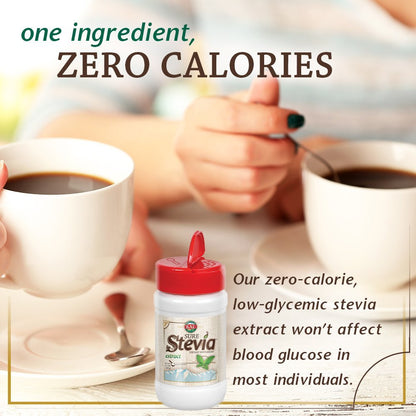 KAL Sure Stevia Extract Powder, Low Carb, Plant Based Stevia Sweetener, Great Taste, Zero Calories, Zero Sugar, Low Glycemic & Perfect for a Keto Diet, 60-Day Guarantee, Approx. 1820 Servings, 3.5oz - PrimeBioHealth - canada supplements