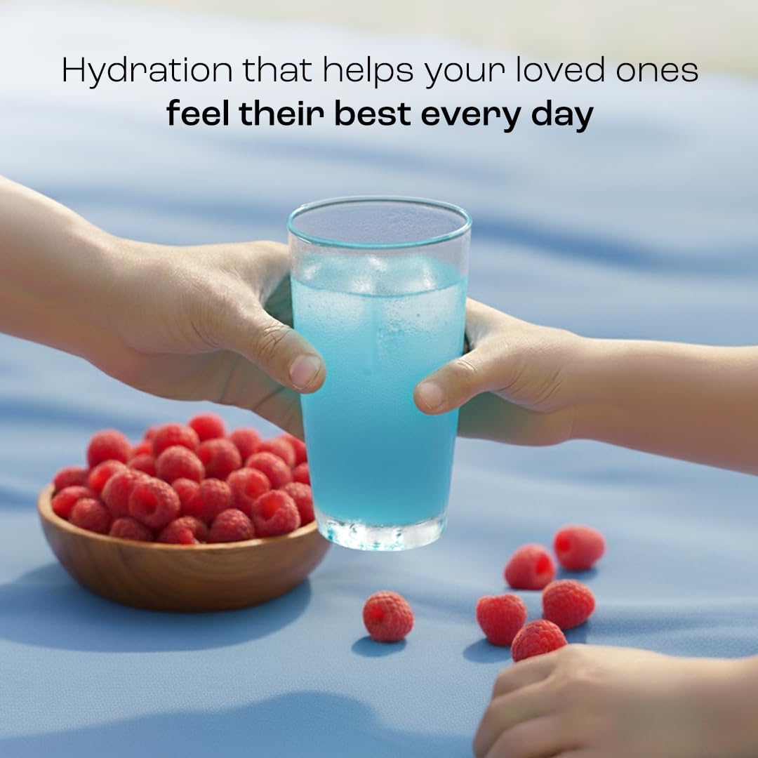 KEY NUTRIENTS Multivitamin Electrolytes Powder No Sugar - Sweet Blue Raspberry Electrolyte Powder - Endurance & Energy Supplement - Hydration Powder - PrimeBioHealth - canada supplements