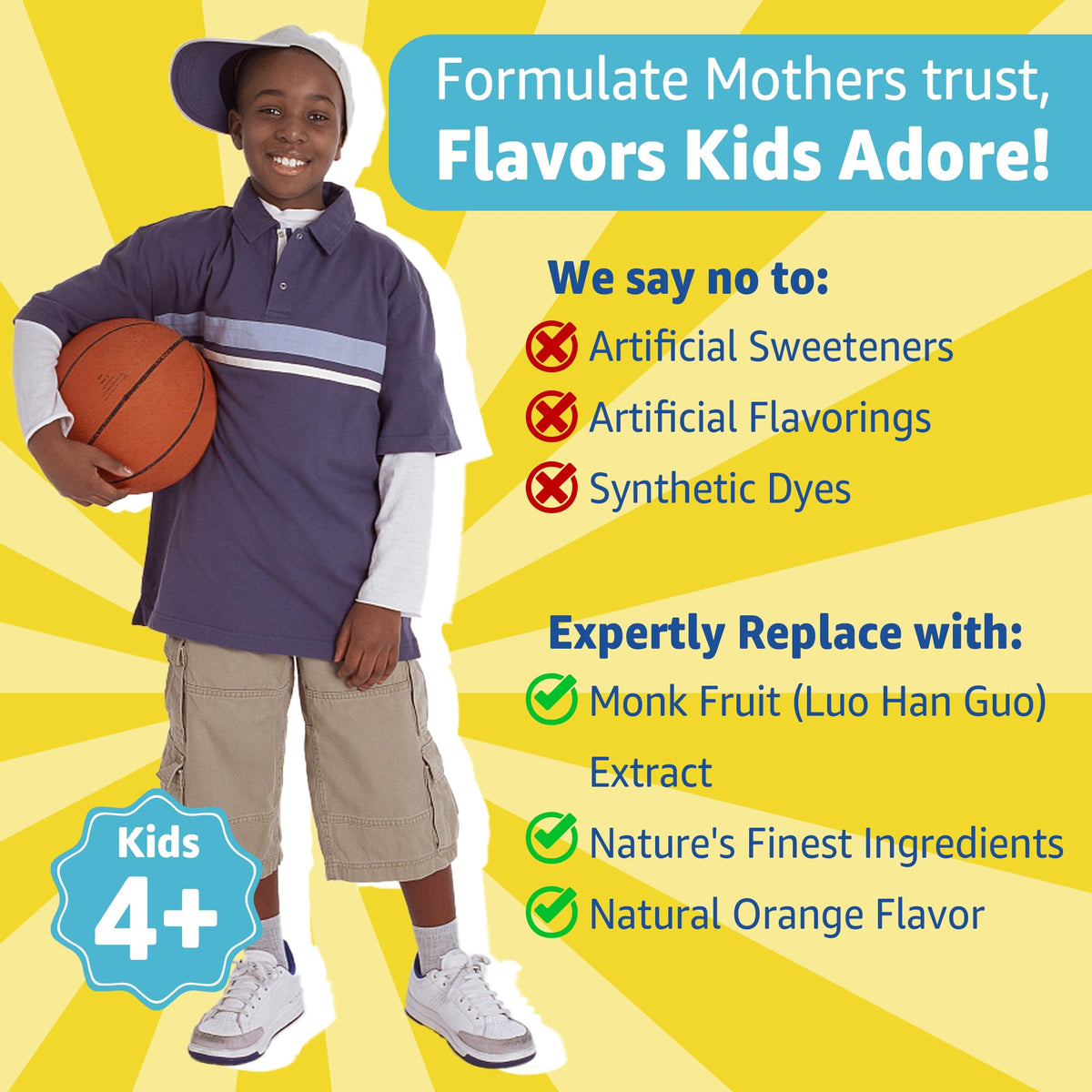 Kids Multivitamin Gummies with Iron, Sugar Free, Kids Daily Vitamins + Probiotics, Algae Omega 3 (EPA/DHA), A, C, D, Methyl B12, Folate, B6, Zinc, Biotin, for Healthy Growth, Immune Support, 60 Count - PrimeBioHealth - canada supplements