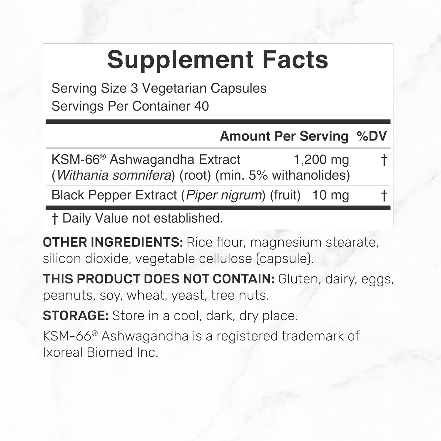 KSM 66 Ashwagandha 1,200mg with Black Pepper, 120 Veggie Capsules – Extra Strength Root Extract – High Absorption – Adaptogenic Supplements for Relaxation, Energy, & Brain Health – Non-GMO - PrimeBioHealth - canada supplements