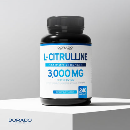 L Citrulline 3000mg Supplement (240 Capsules) Support L Arginine & Nitric Oxide Pills - L-Citrulline For Men & Women - Muscle Recovery & Pump Supplement - PrimeBioHealth - canada supplements