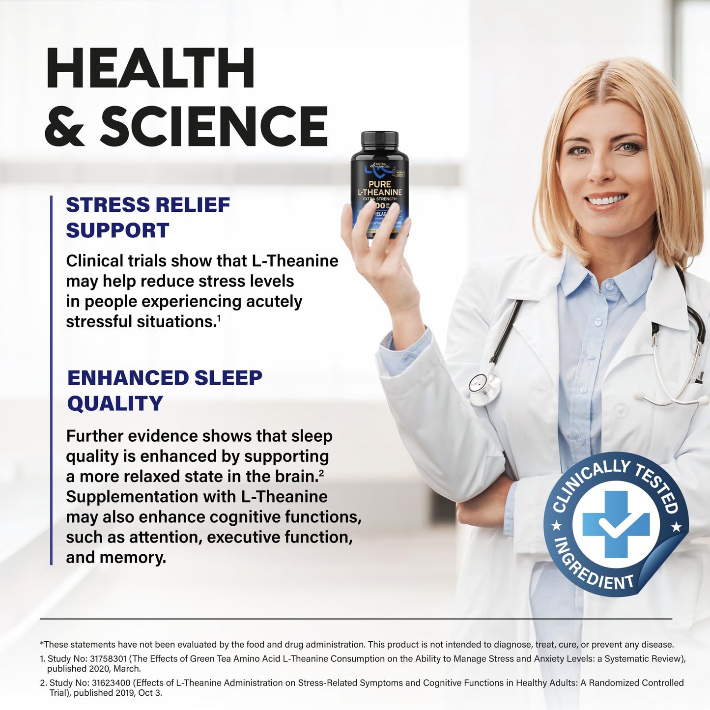 L Theanine 400 mg | L-Theanine Stress Relief | Extra Strength Supplement | Made in USA | Relaxation, Sleep & Calm Support | For Men & Women | Plant Based - PrimeBioHealth - canada supplements