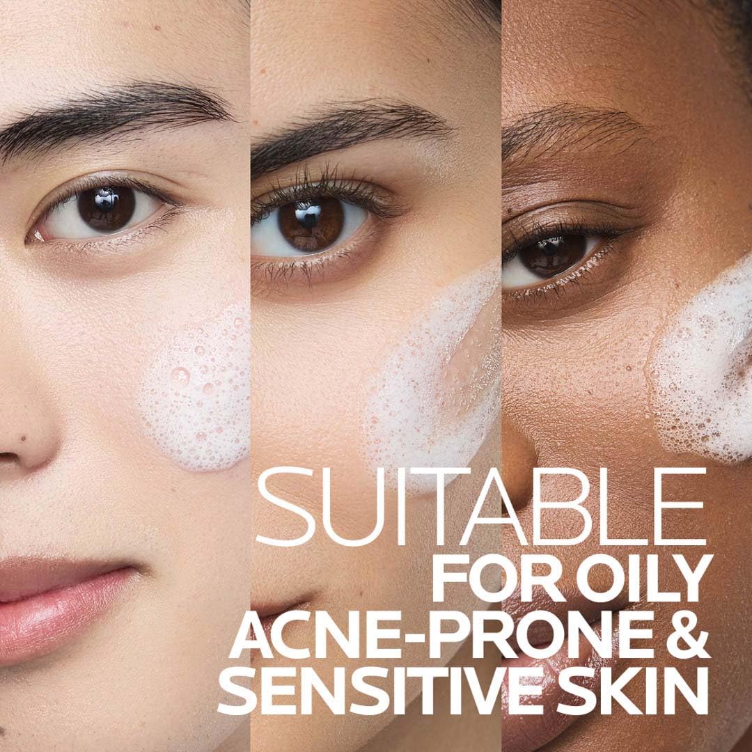 La Roche-Posay Effaclar Purifying Foaming Gel Cleanser for Oily Skin, With Zinc Pidolate To Remove Excess Oil & Shine - PrimeBioHealth - canada supplements