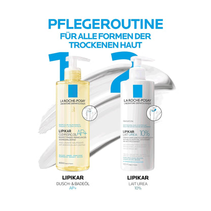 La Roche-Posay Lipikar Urea 10% Roughness Smoothing Lotion, Body Lotion For Dry Skin With 10% Urea + Shea Butter + Allantoin - PrimeBioHealth - canada supplements
