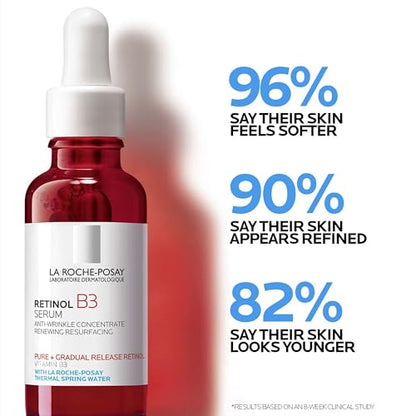 La Roche-Posay Pure Retinol Face Serum with Vitamin B3, Anti Aging Face Serum for Lines, - PrimeBioHealth - canada supplements