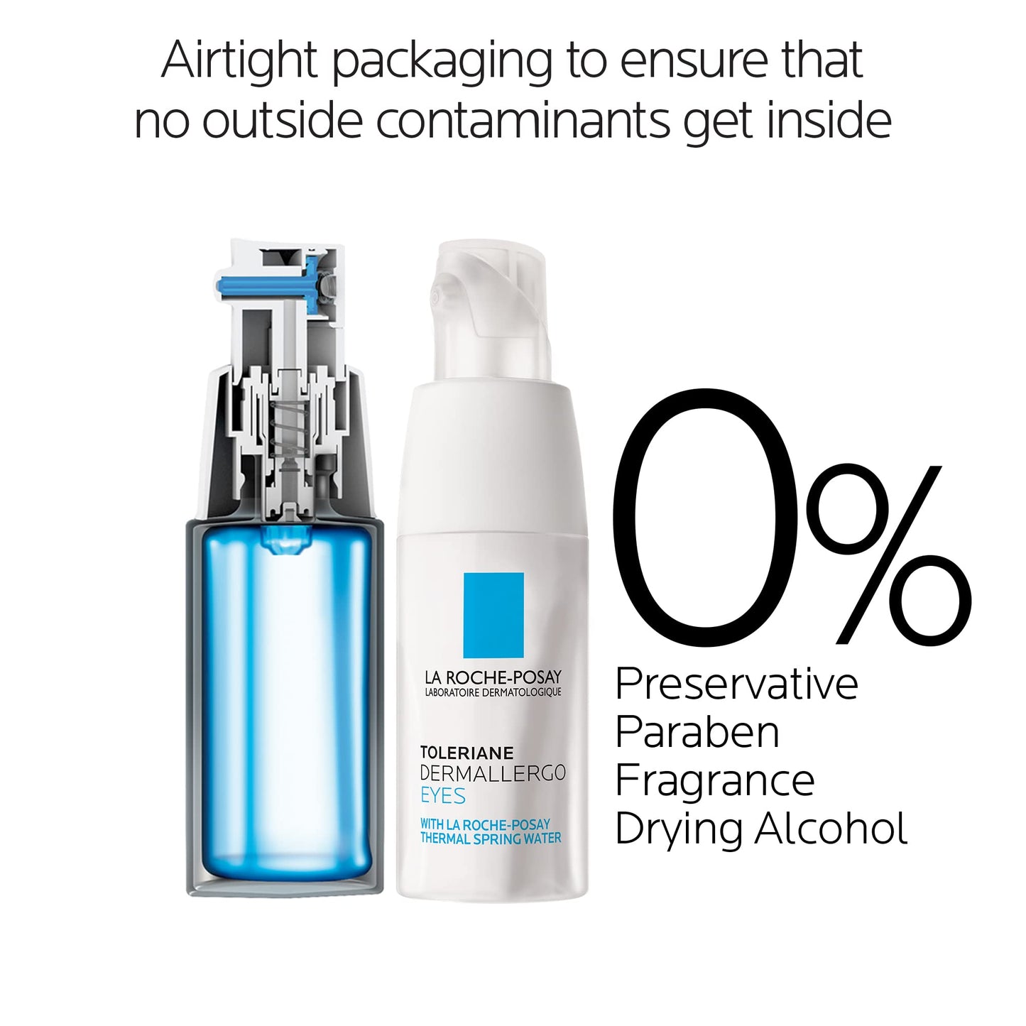 La Roche-Posay Toleriane Dermallergo Eye Cream Soothing Repair Moisturizer, Soothes and Comforts Sensitive Skin - PrimeBioHealth - canada supplements
