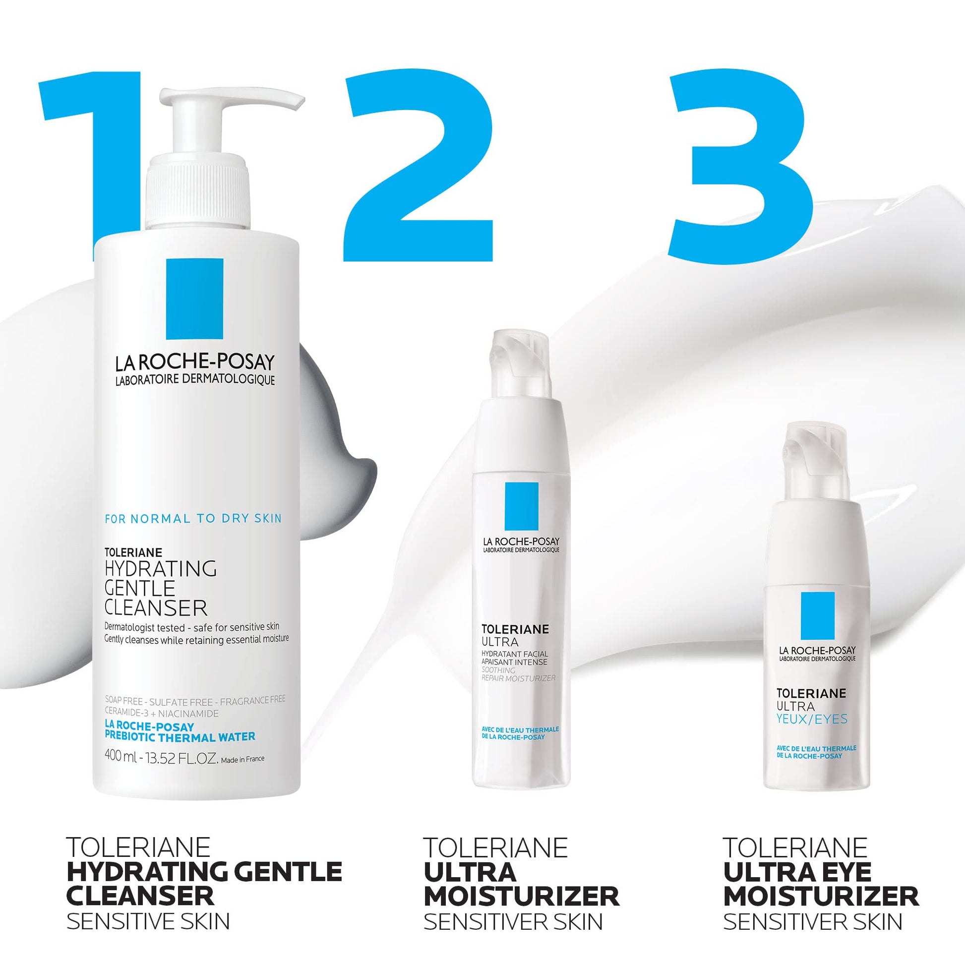La Roche-Posay Toleriane Dermallergo Eye Cream Soothing Repair Moisturizer, Soothes and Comforts Sensitive Skin - PrimeBioHealth - canada supplements