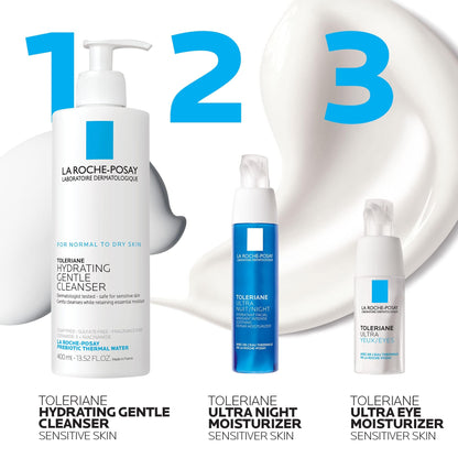 La Roche-Posay Toleriane Dermallergo Night Cream for Face, Intense Soothing Moisturizer with Vitamin E, Allergy Tested - PrimeBioHealth - canada supplements
