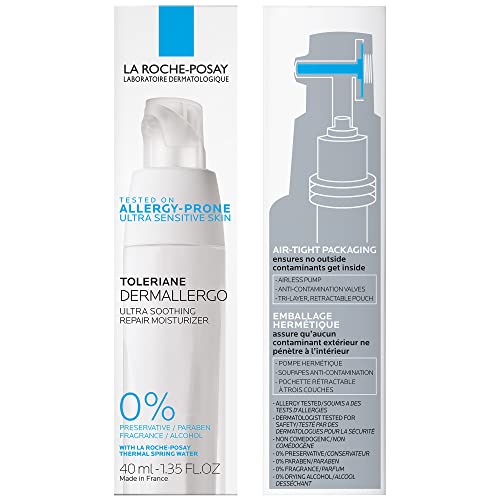La Roche-Posay Toleriane Dermallergo Ultra Soothing Repair Face Moisturizer for Sensitive Skin, Gentle Moisturizing Face - PrimeBioHealth - canada supplements