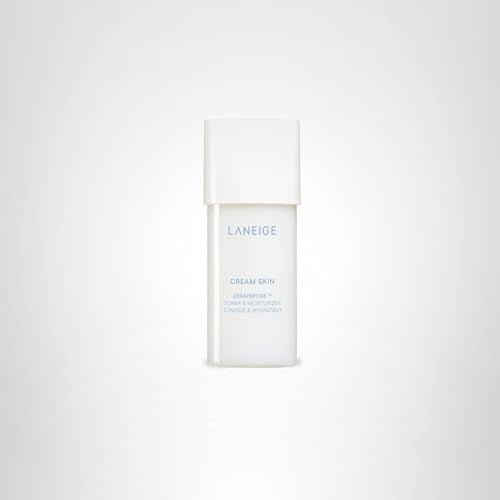LANEIGE Cream Skin Toner & Moisturizer Mini: Lightweight Refillable Korean Milky Toner with Ceramide - PrimeBioHealth - canada supplements