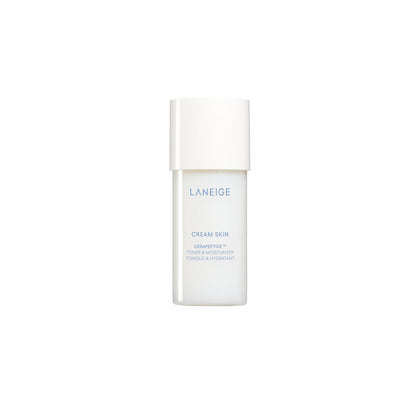 LANEIGE Cream Skin Toner & Moisturizer Mini: Lightweight Refillable Korean Milky Toner with Ceramide - PrimeBioHealth - canada supplements