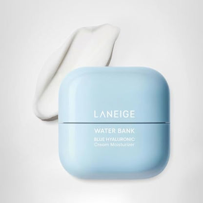 LANEIGE Water Bank Blue Hyaluronic Cream Moisturizer: Hydrating Korean Face Cream with Squalane & Ceramide - PrimeBioHealth - canada supplements