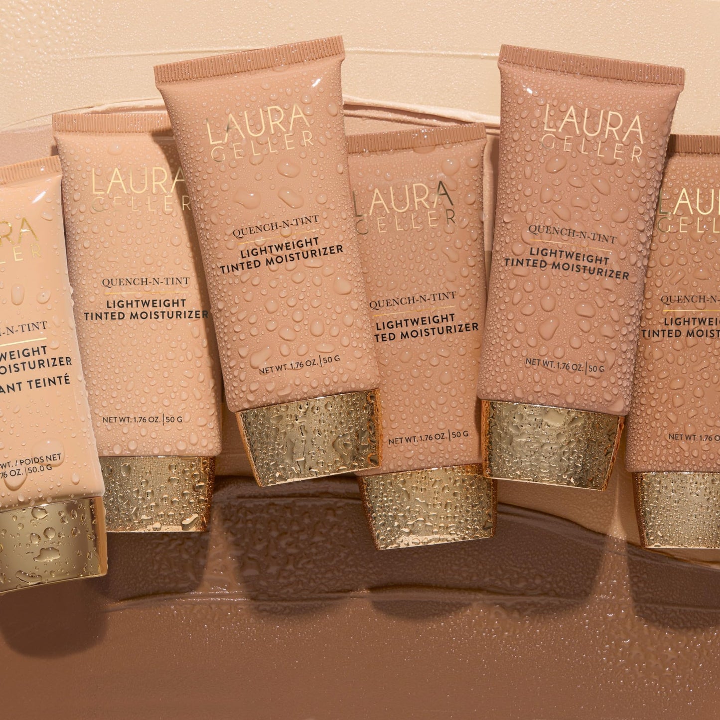 LAURA GELLER NEW YORK Quench-n-Tint Tinted Moisturizer - Sheer to Light Buildable Coverage - Natural Glow Finish - Lightweight Formula - PrimeBioHealth - canada supplements