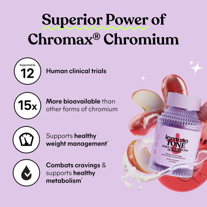 Lemme Tone Metabolism Gummies, Apple Cider Vinegar, Clinically Studied Chromium, B12, Ginger Root Extract, Promote Lean Body Mass - PrimeBioHealth - canada supplements