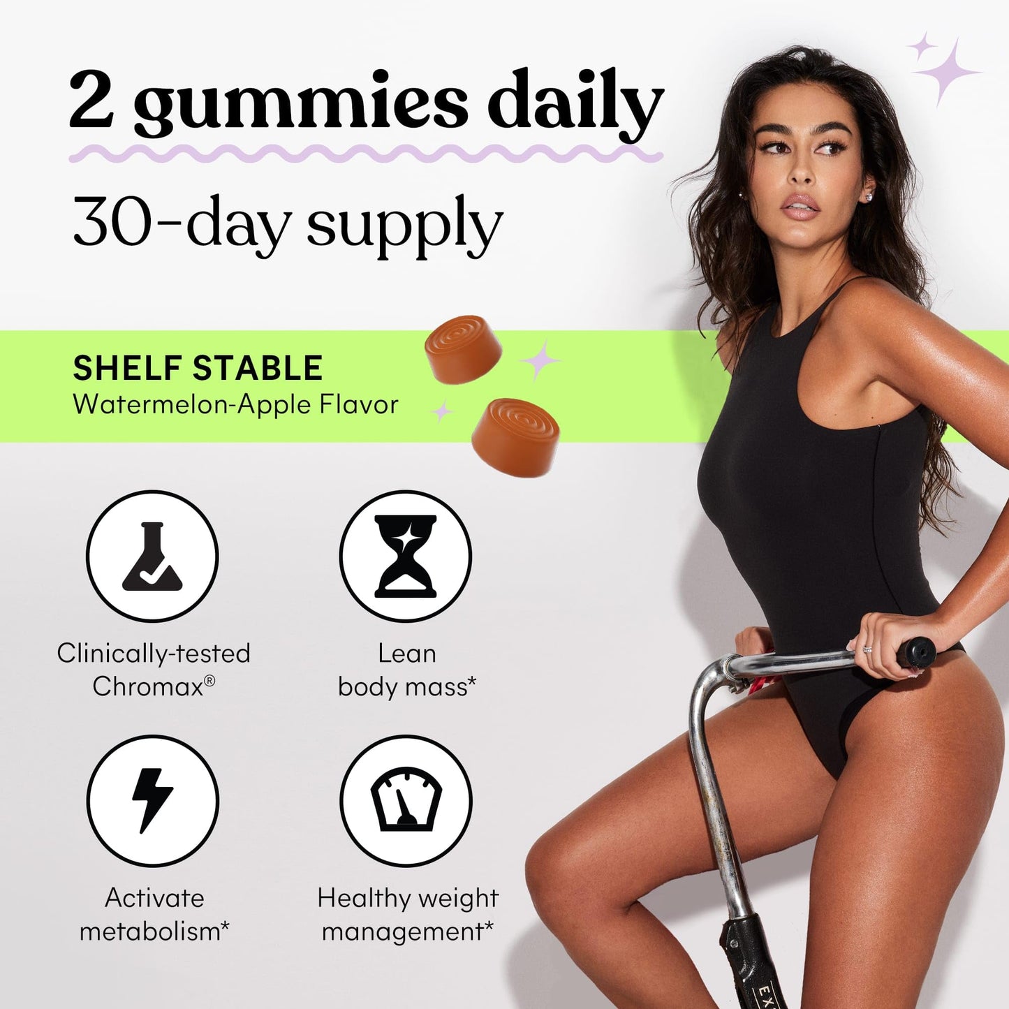 Lemme Tone Metabolism Gummies, Apple Cider Vinegar, Clinically Studied Chromium, B12, Ginger Root Extract, Promote Lean Body Mass - PrimeBioHealth - canada supplements