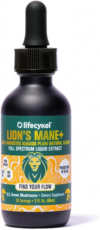 Life Cykel Lion's Mane +Reishi+ Shiitake 2 Fl oz Bundle - PrimeBioHealth - canada supplements