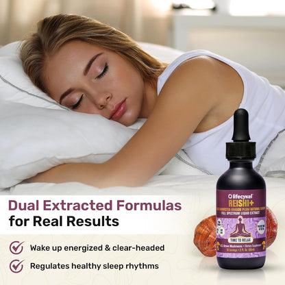 Life Cykel Premium Mushroom Extract Liquid Bundle – Lion’s Mane, Cordyceps, Reishi, Chaga, Turkey Tail & Shiitake (1oz Each) with Included Energy Gummies (10-Count), for Vitality & Mental Clarity - PrimeBioHealth - canada supplements