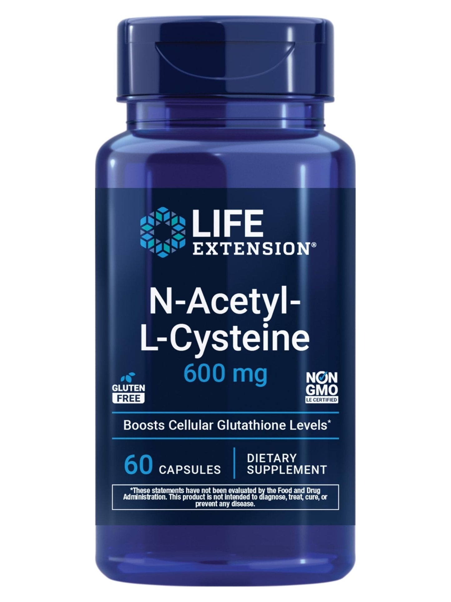 Life Extension N-Acetyl-L-Cysteine (NAC), Immune, Respiratory, Liver Health, NAC 600 mg, Potent antioxidant Support - PrimeBioHealth - canada supplements