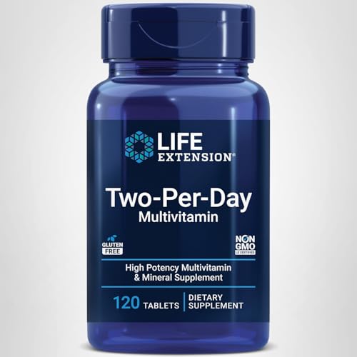 Life Extension Two-Per-Day Multivitamin - Packed with Over 25 Vitamins, Minerals & Extracts -Vitamins B6, C, D - Zinc - Two-Month Supply - PrimeBioHealth - canada supplements