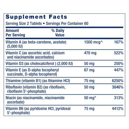 Life Extension Two-Per-Day Multivitamin - Packed with Over 25 Vitamins, Minerals & Extracts -Vitamins B6, C, D - Zinc - Two-Month Supply - PrimeBioHealth - canada supplements