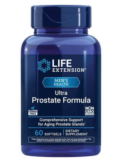 Life Extension Ultra Prostate Formula, Saw Palmetto for Men, pygeum, stinging Nettle Root, lycopene, Prostate Health, Urination Flow - PrimeBioHealth - canada supplements