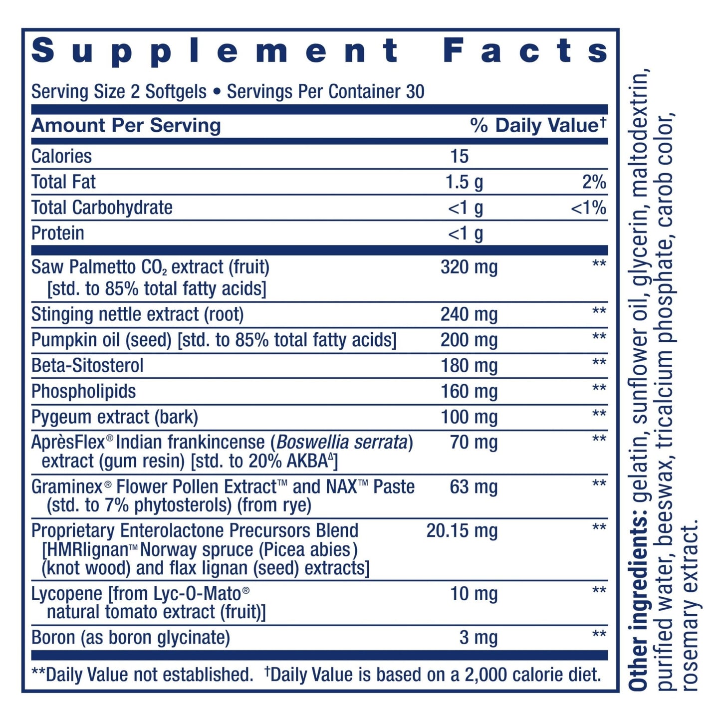 Life Extension Ultra Prostate Formula, Saw Palmetto for Men, pygeum, stinging Nettle Root, lycopene, Prostate Health, Urination Flow - PrimeBioHealth - canada supplements