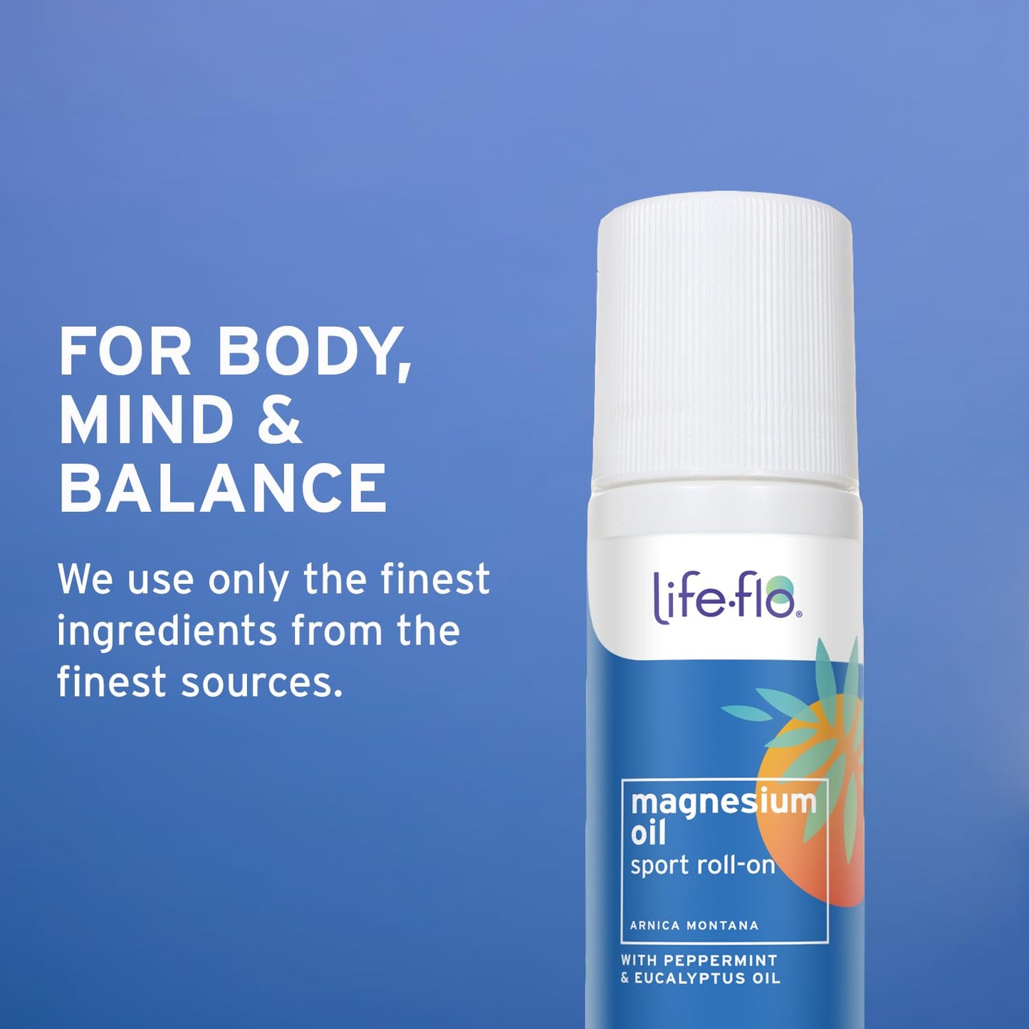 LIFE-FLO Magnesium Oil for Feet and Body - Topical Magnesium Spray Soothes Muscles, Joints When Massaged Into the Skin - Doubles as a Deodorant Spray or Bath Oil, Hypoallergenic, 8 Fl Oz - PrimeBioHealth - canada supplements