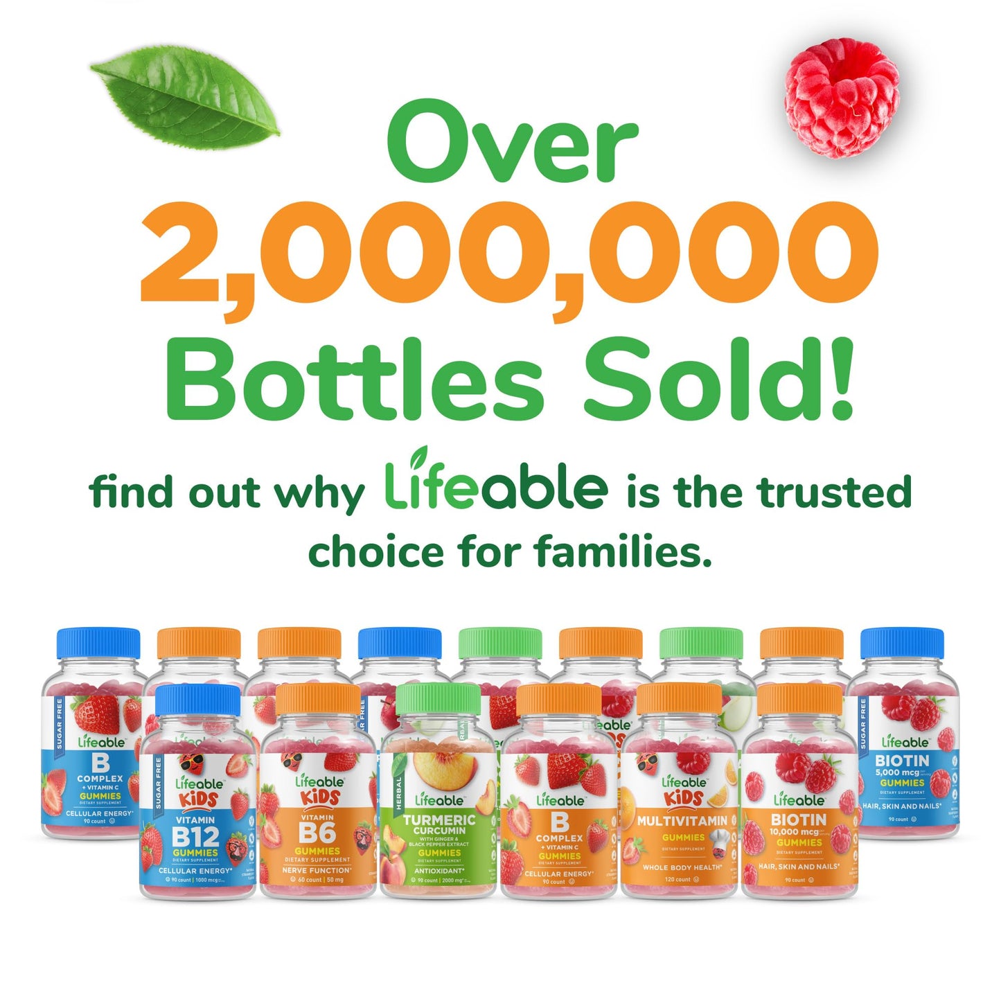 Lifeable Prebiotic Fiber Gummies for Adults | 5g | Great Tasting Fiber Supplement Gummies | Prebiotic Gummies for Digestive Health - PrimeBioHealth - canada supplements