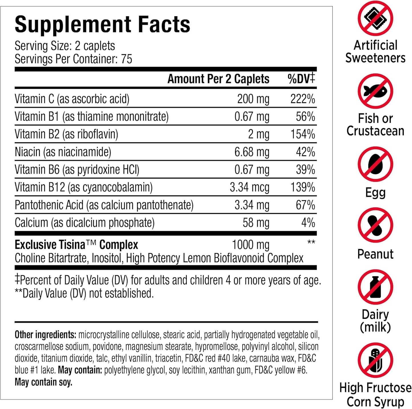 Lipo-Flavonoid Ear Ringing - Doctor-Recommended for Ringing Ears - Clinically Proven Lemon Bioflavonoid Complex with Vitamins C, B1, B2, B6, B12 - PrimeBioHealth - canada supplements