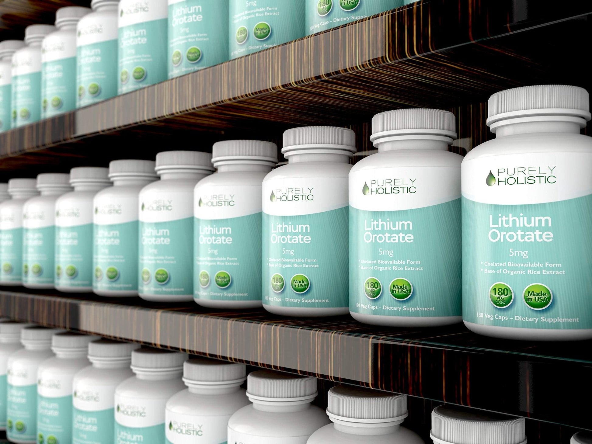 Lithium Orotate 5mg, 180 Vegetarian Lithium Capsules, Supplement Lithium Orotate 5mg, 180 Vegetarian Lithium Capsules, Helps Maintain Healthy Mood - PrimeBioHealth - canada supplements