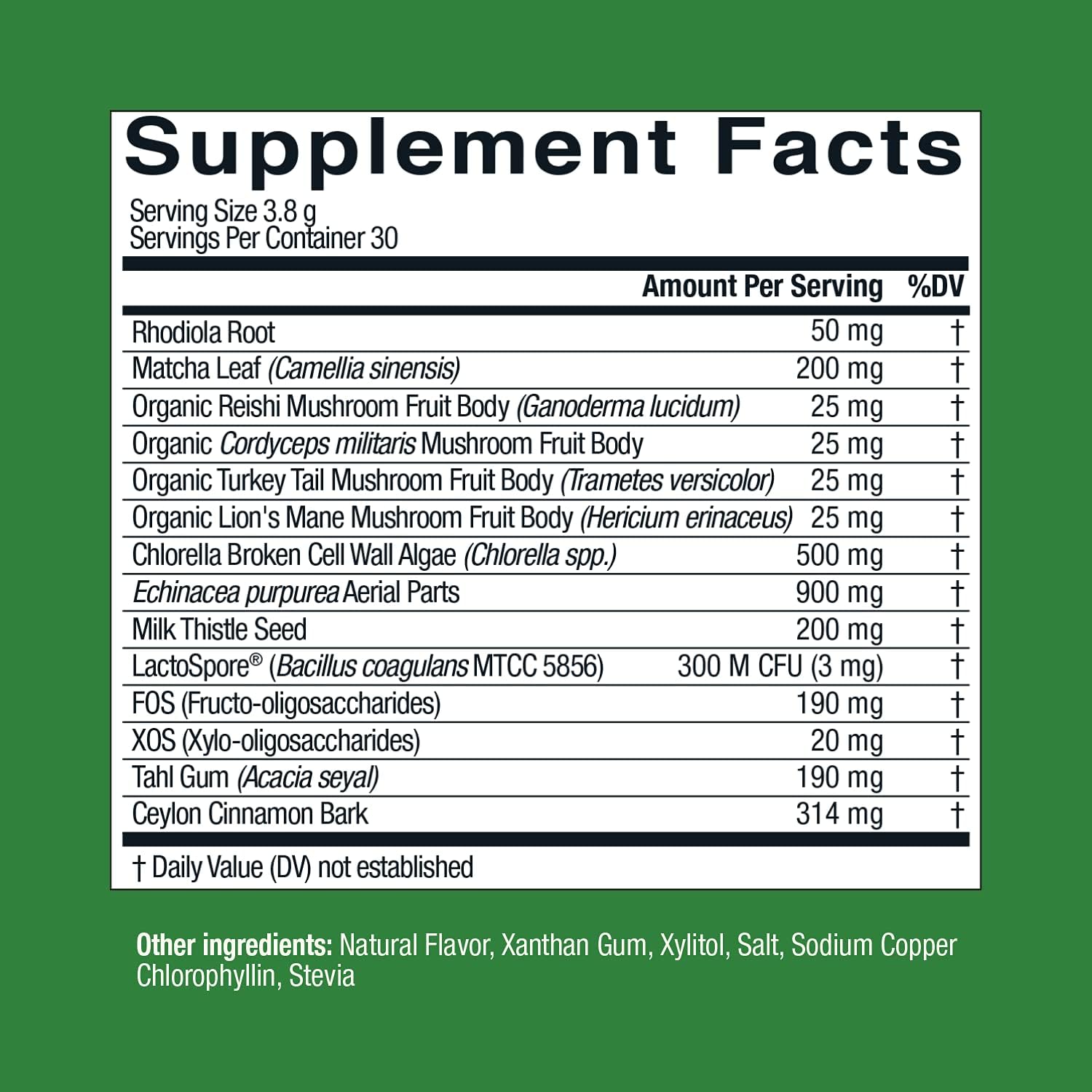Live Conscious Beyond Greens & Collagen Peptides Peach Mango| Mushroom Coffee Alternative Low Caffeine + Hair, Skin, Nail, and Joint Support - PrimeBioHealth - canada supplements