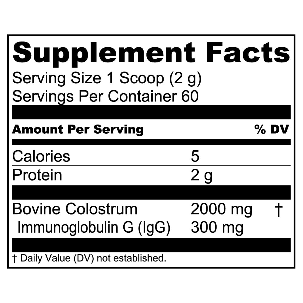 Live Conscious Colostrum Powder - Grass Fed Colostrum Supplement with Lactoferrin for Iron Absorption - Bovine Colostrum an Immune System Supplement - PrimeBioHealth - canada supplements