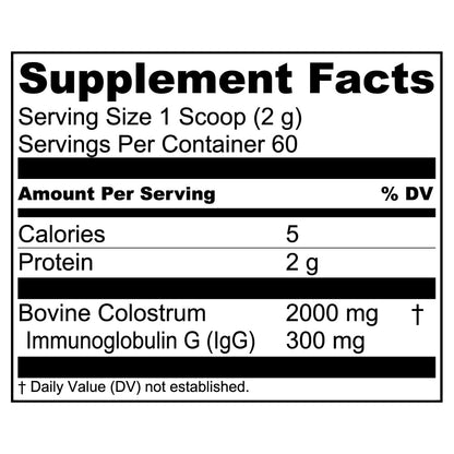 Live Conscious Colostrum Powder - Grass Fed Colostrum Supplement with Lactoferrin for Iron Absorption - Bovine Colostrum an Immune System Supplement - PrimeBioHealth - canada supplements