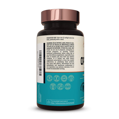 Live Conscious Eye Vitamins Select AREDS 2 Ingredients with Vitamin E, Lutein, and Astaxanthin - OptiWell Eye Health Supplement and Blue Light Support - 30 Softgels - PrimeBioHealth - canada supplements