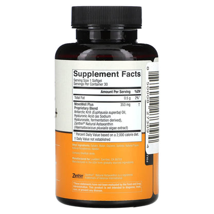 Live Conscious Glucosamine Chondroitin with MSM, Hyaluronic Acid, and More - MoveWell Joint Health Supplement - PrimeBioHealth - canada supplements